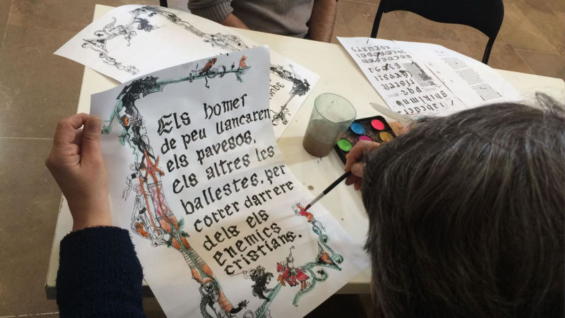 Escritura con Historia: El arte de escribir en la Edad Media