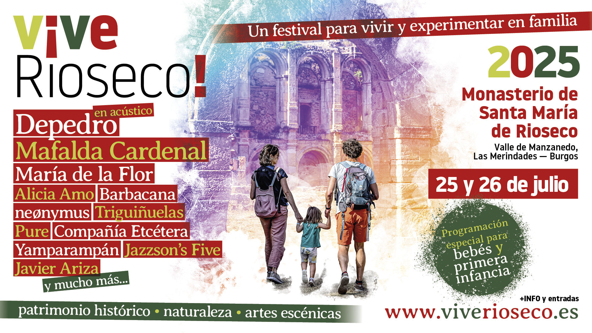 Avance de cartel Vive Rioseco 2025